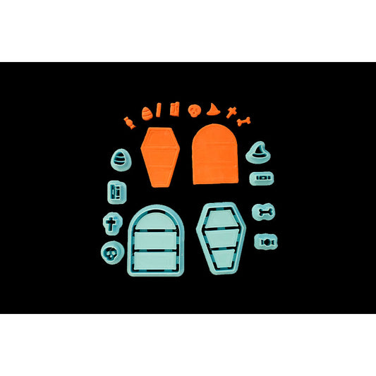 Halloween 25 - Spooky Bookshelf- 10pc set