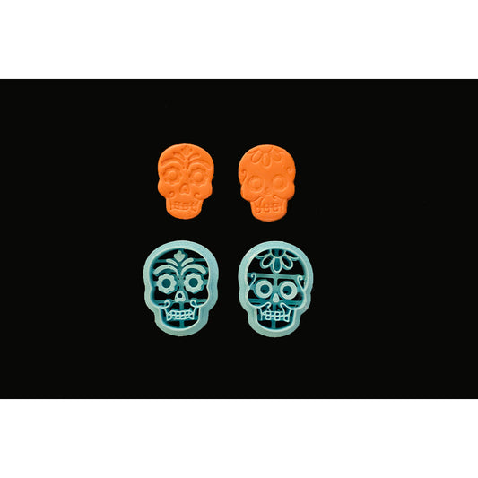 Halloween 25 -  Sugar Skulls - 2 pc set
