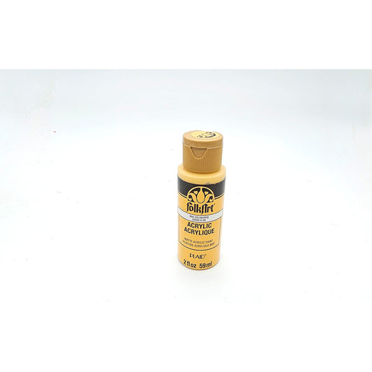Folk Art Acrylic Matte Paint - Goldenrod - Colour & Create NZ