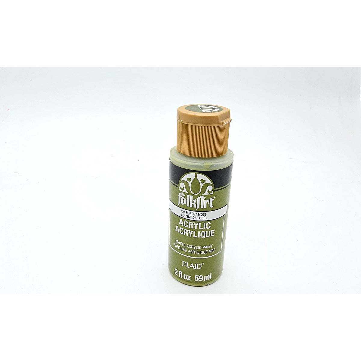 Folk Art Acrylic Matte Paint - Forest Moss - Colour & Create NZ