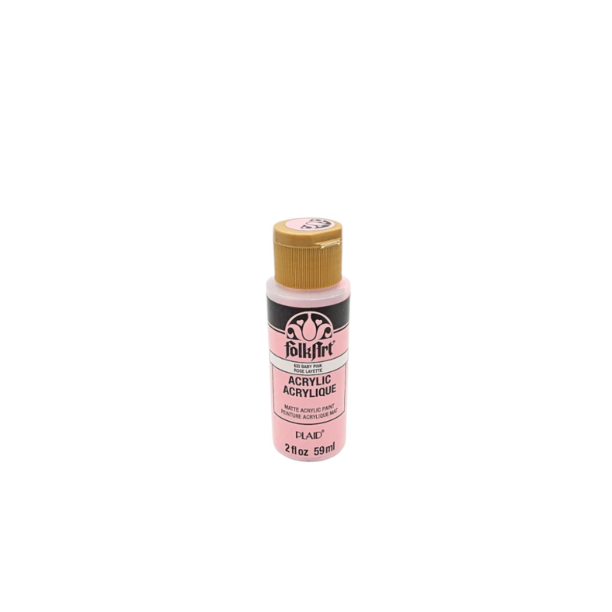 Folk Art Acrylic Matte Paint - Baby Pink - Colour & Create NZ