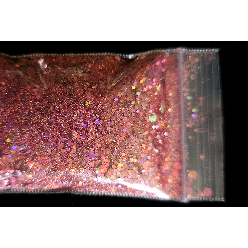Chunky Mix Glitter - Single Shade - Pinks/Purples