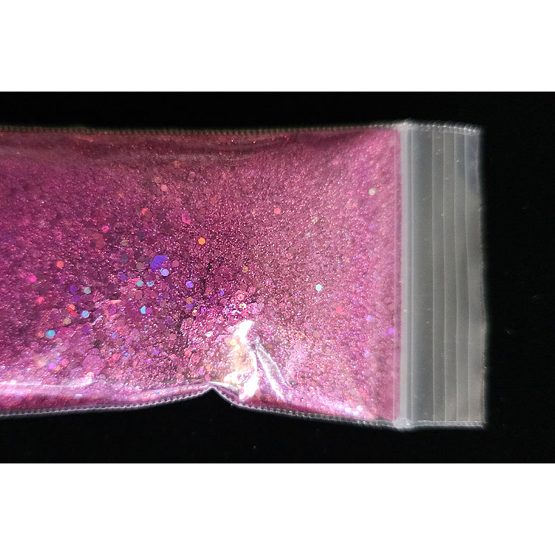 Chunky Mix Glitter - Single Shade - Pinks/Purples