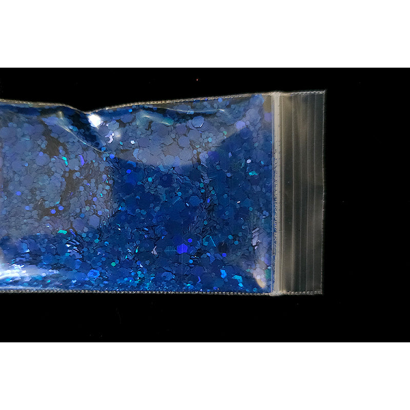 Chunky Mix Glitter - Single Shade - Blues/Greens
