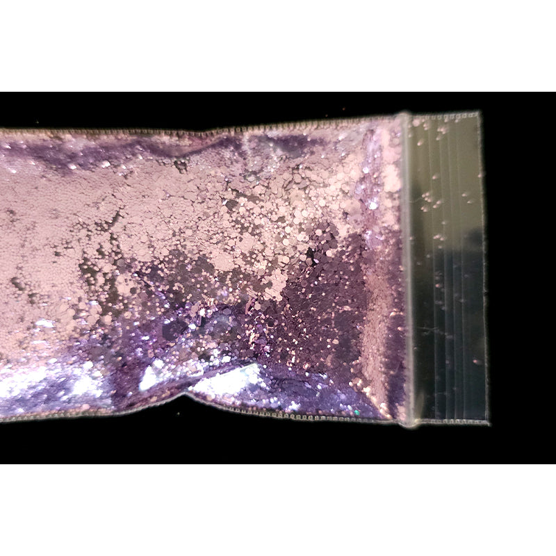 Chunky Mix Glitter - Single Shade - Pinks/Purples