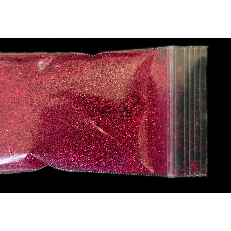 Chunky Mix Glitter - Single Shade - Pinks/Purples