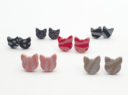 $5 Mystery Kitty studs - Colour & Create NZ