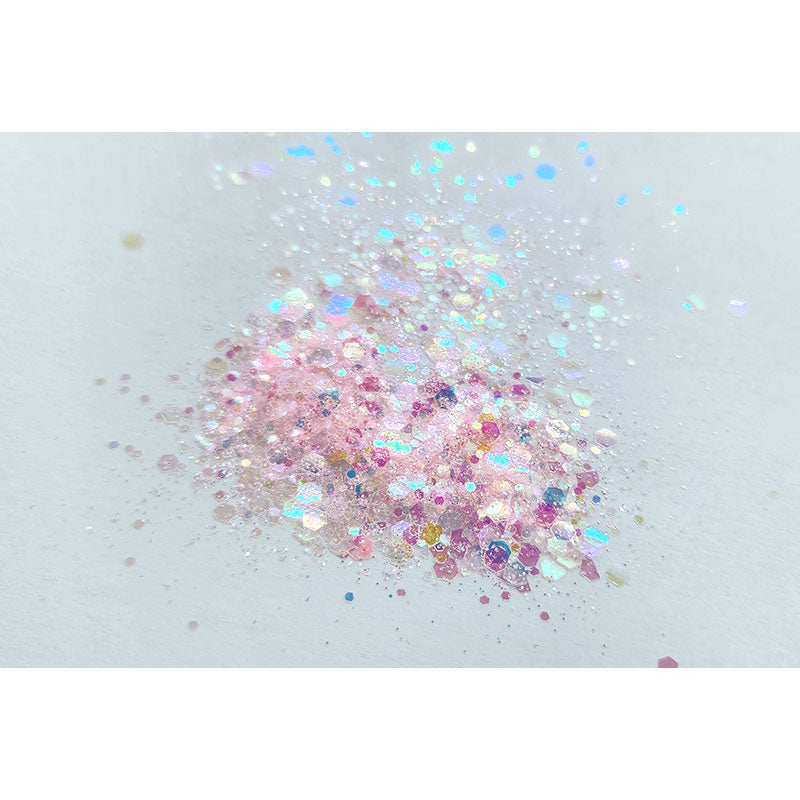 Chunky Mix Glitter  - Bubble Gum - Colour & Create NZ
