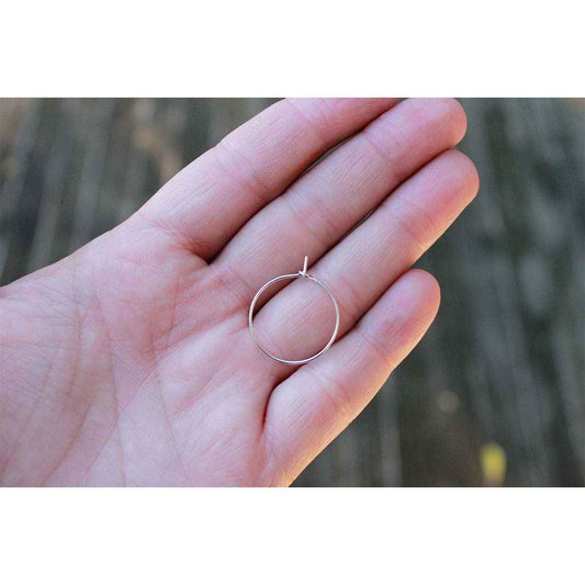 Stainless Steel 20mm Hoops - 10pc & 20 pc