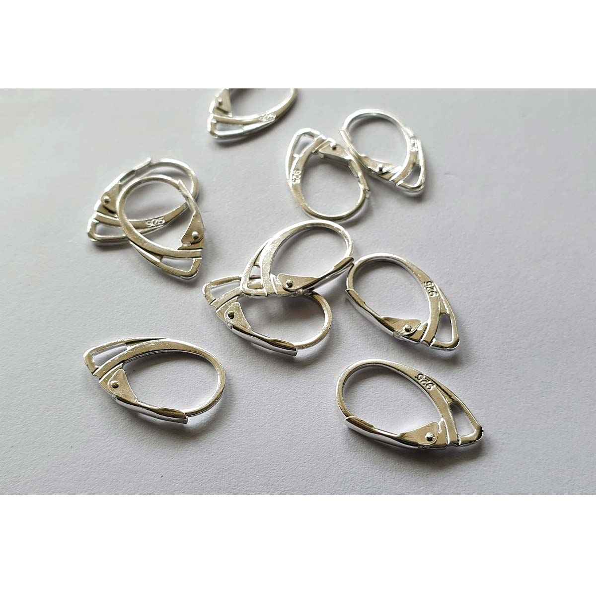 Lever Back Earrings .925 Sterling Silver- 10pc