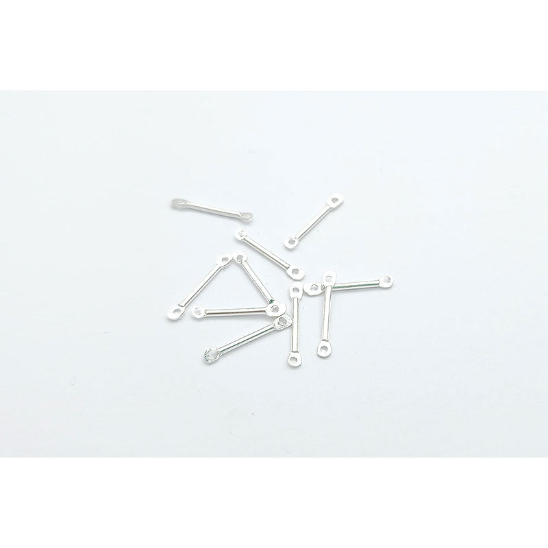 15mm Connector Bar Charm - 10 pcs - 2 Colours - Colour & Create NZ