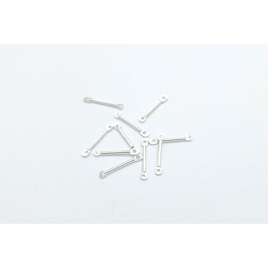 15mm Connector Bar Charm - 10 pcs - 2 Colours - Colour & Create NZ