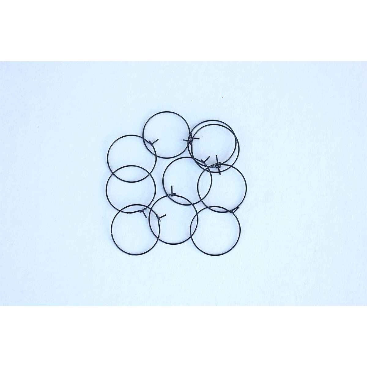 Stainless Steel 25mm Hoops - 10pc & 20 pc
