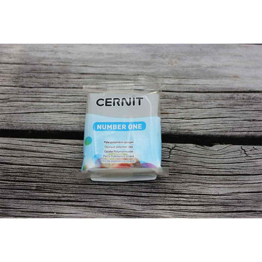 Cernit Number One Polymer Clay - Grey
