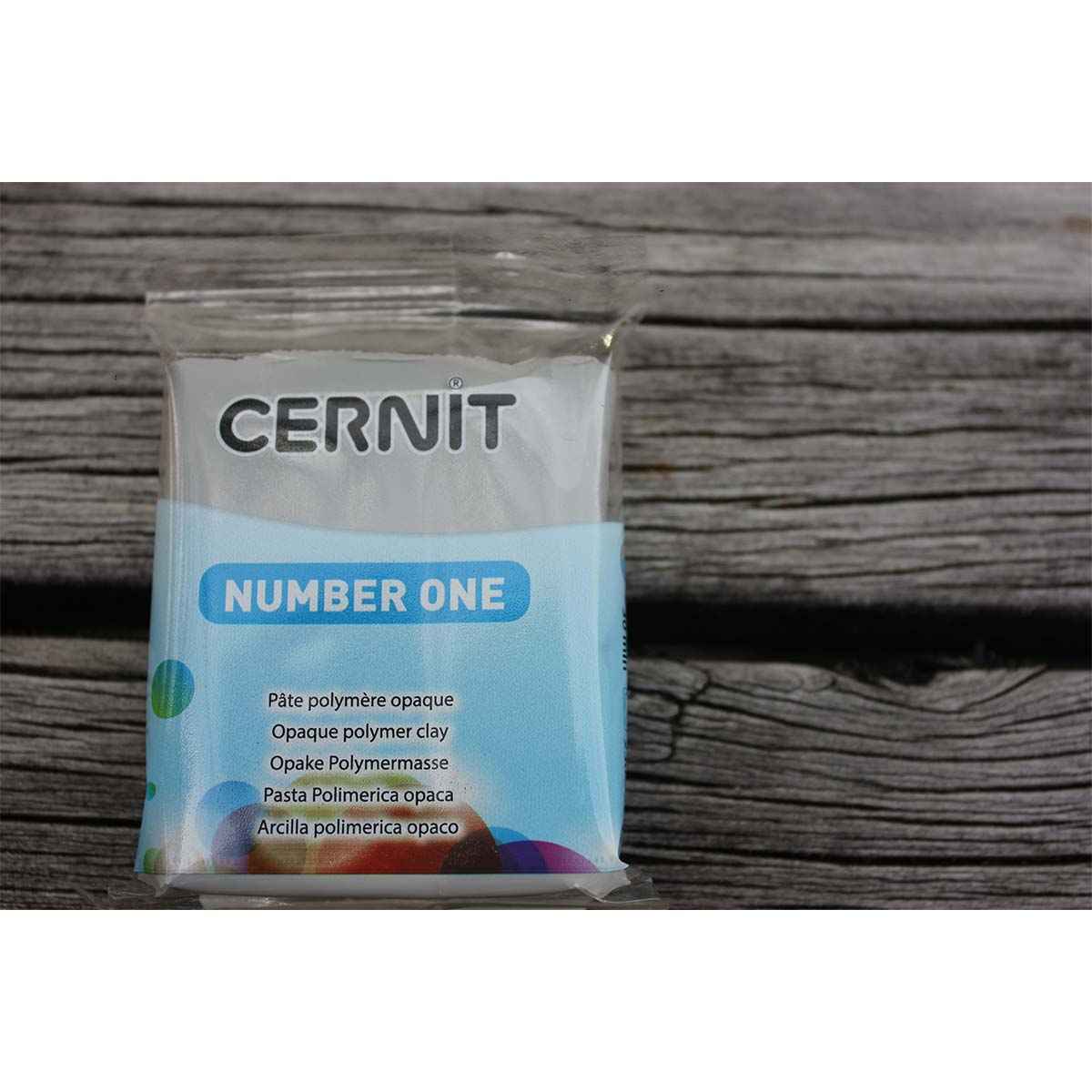 Cernit Number One Polymer Clay - Grey