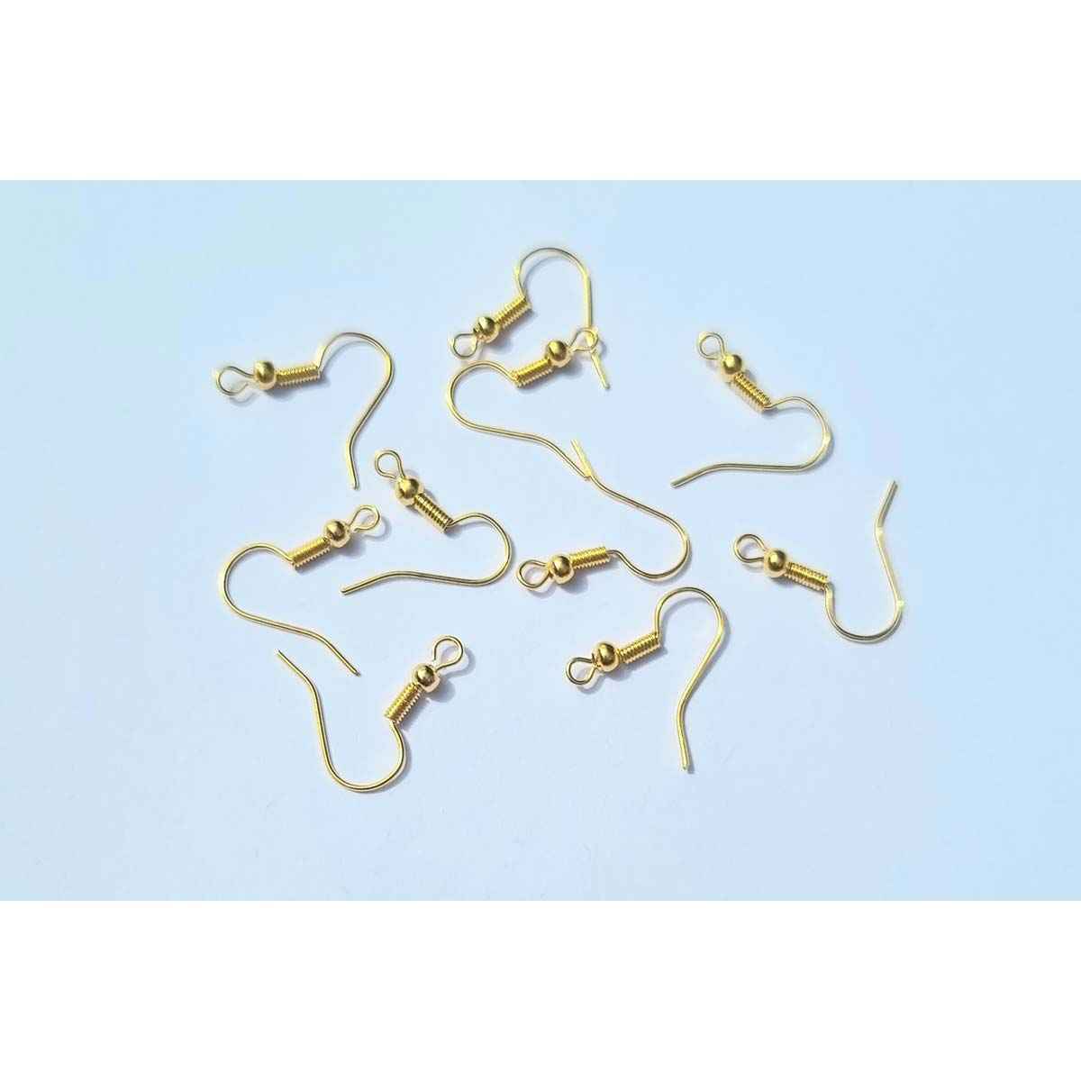 Shepherd Hook Stainless Steel Earrings- 20pc & 50pc packs