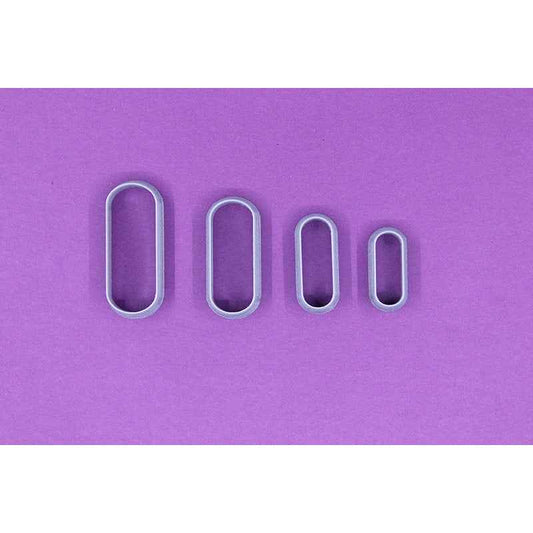 28. Rounded Rectangle Cutter - 4pc set