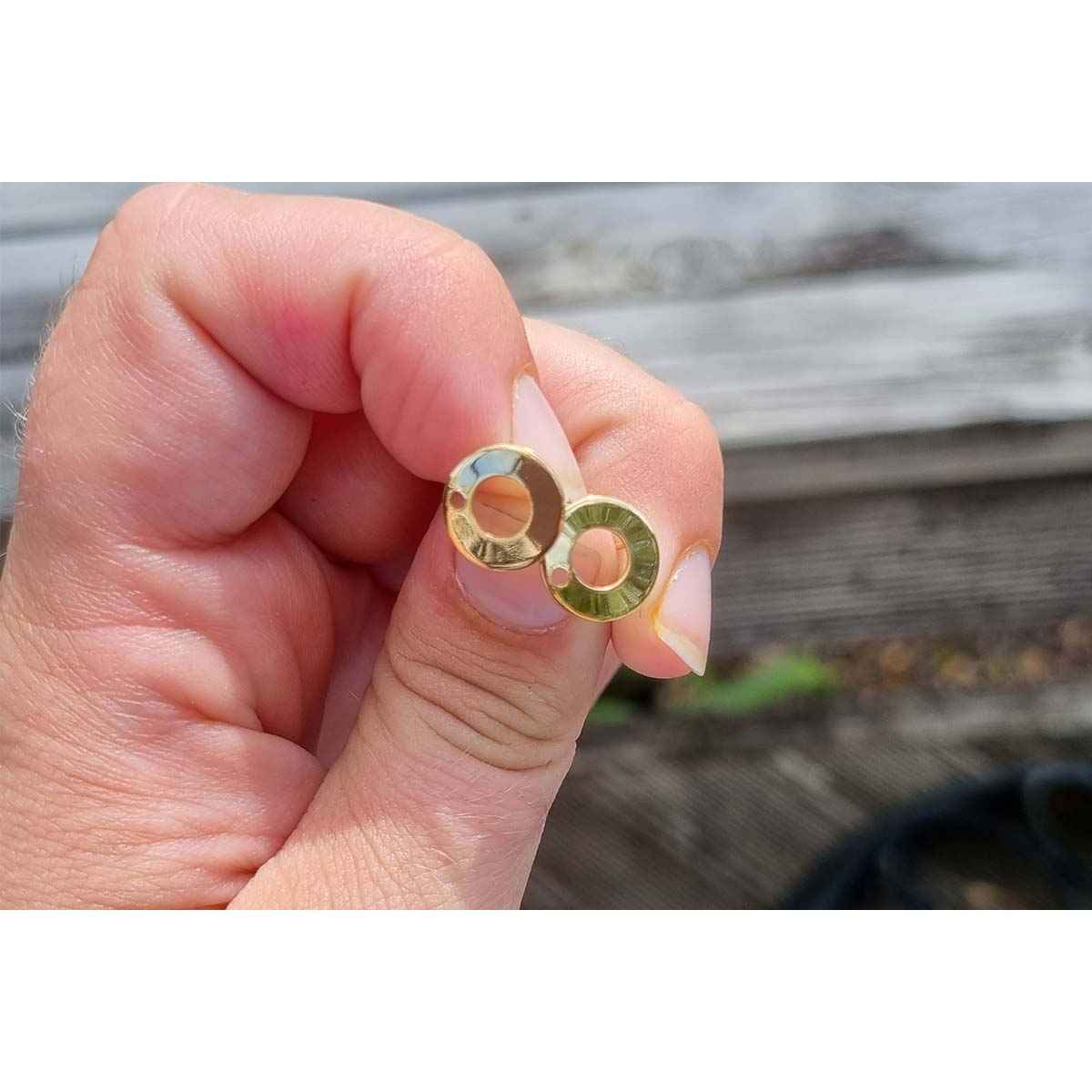 Circle 12mm Stainless Steel - 10pc