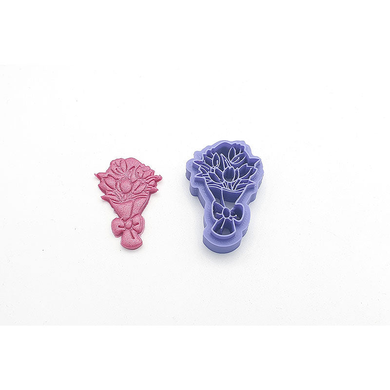 Tulip Bouquet of Flowers Cutter - Colour & Create NZ