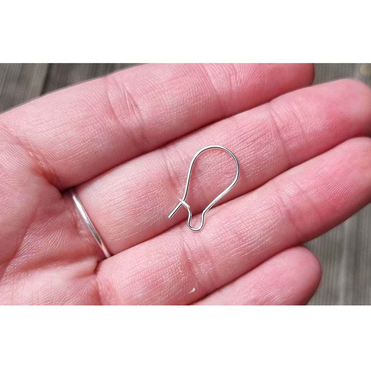 Stainless Steel French Hoop 18mm - 20pcs - 3 colours