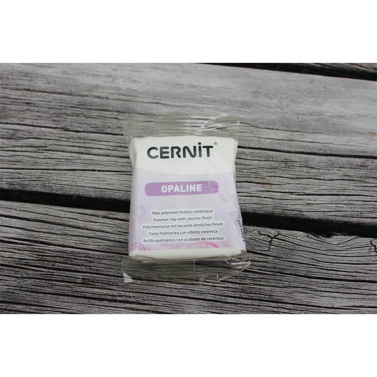 Cernit Translucent Polymer Clay - Translucent 250g block