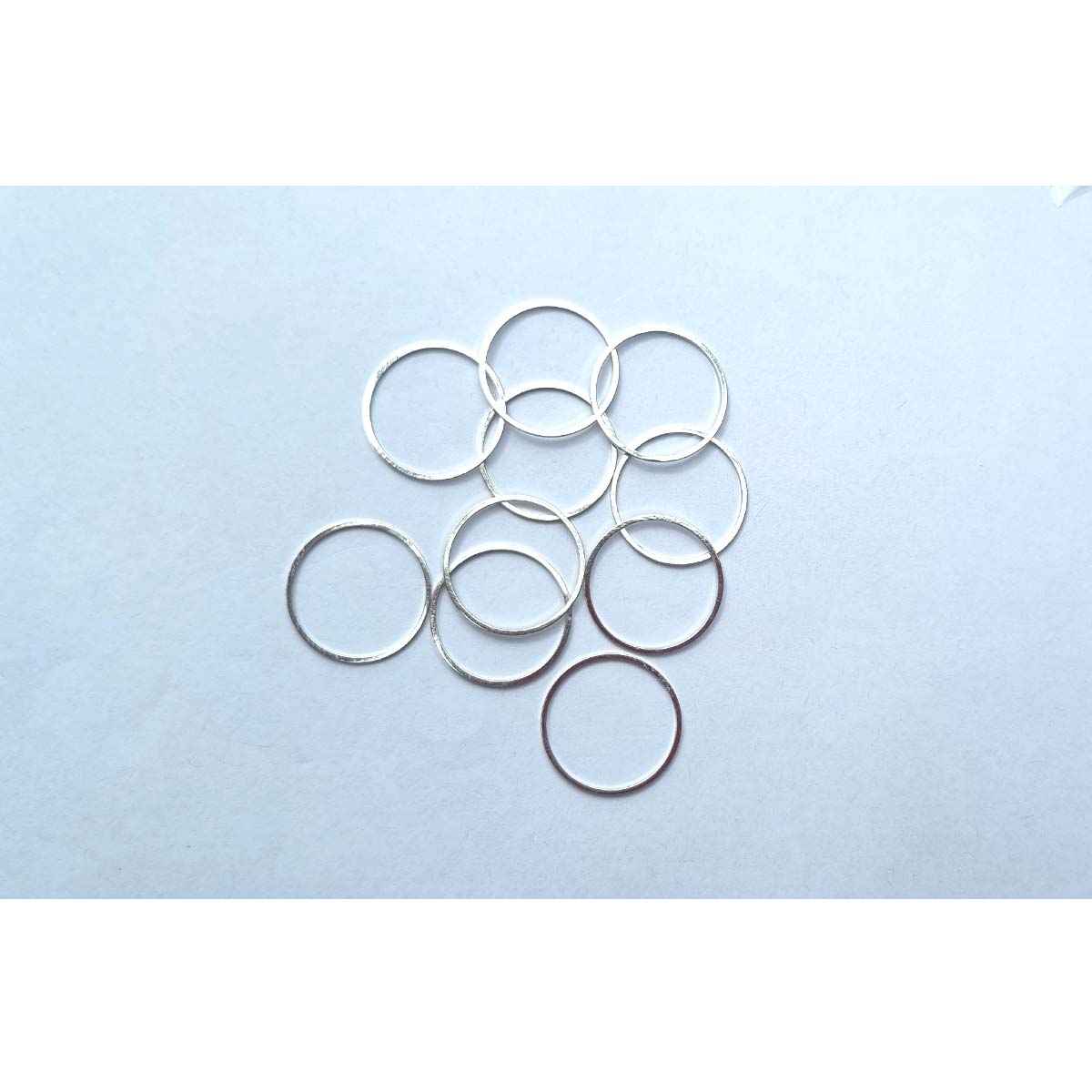 Circle Ring Charm - 20mm - 10pcs - 4 colours