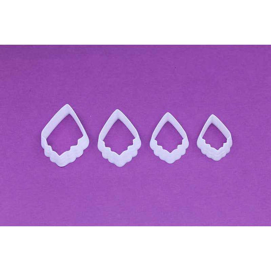 1. Drop Leaf Cutter 4 pc set