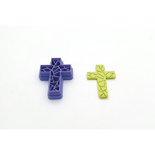Stained Glass Cross - Colour & Create NZ