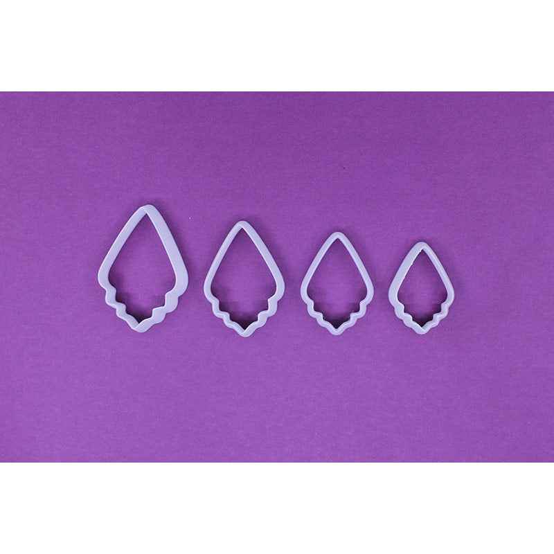 1. Drop Leaf Cutter 4 pc set