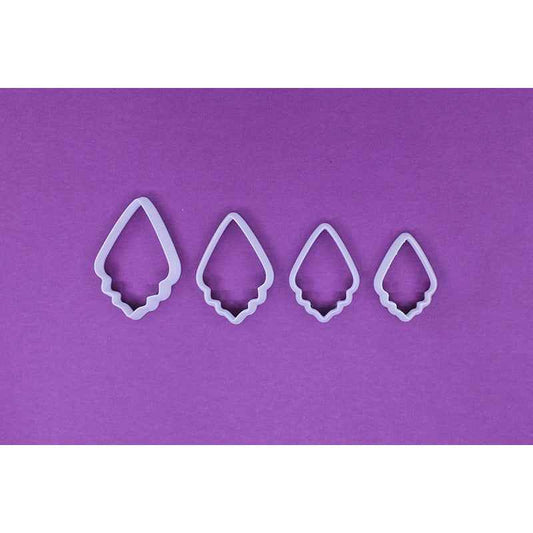 1. Drop Leaf Cutter 4 pc set