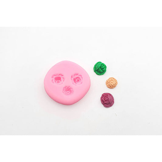 Minis 3pc Floral Silicone Mould - Colour & Create NZ