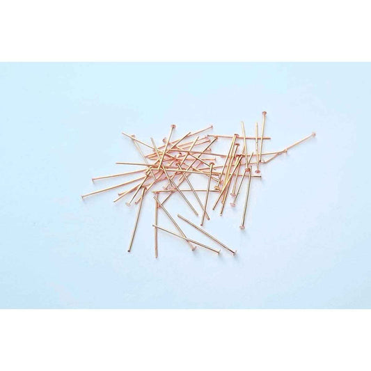 Flat Head Pin - 50 pc pack - 4 colours