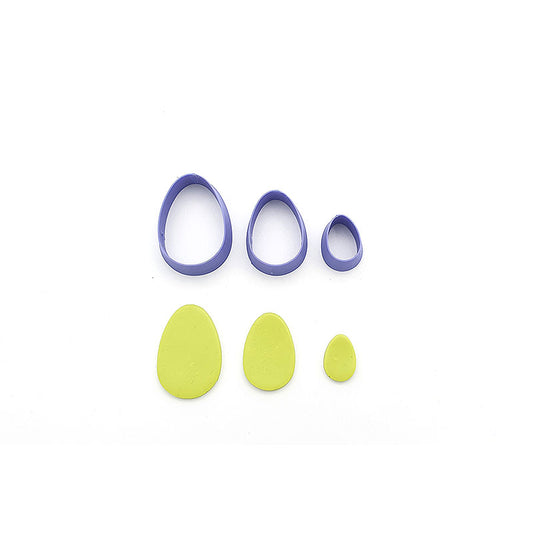Easter Egg outline 3 pc set - Colour & Create NZ