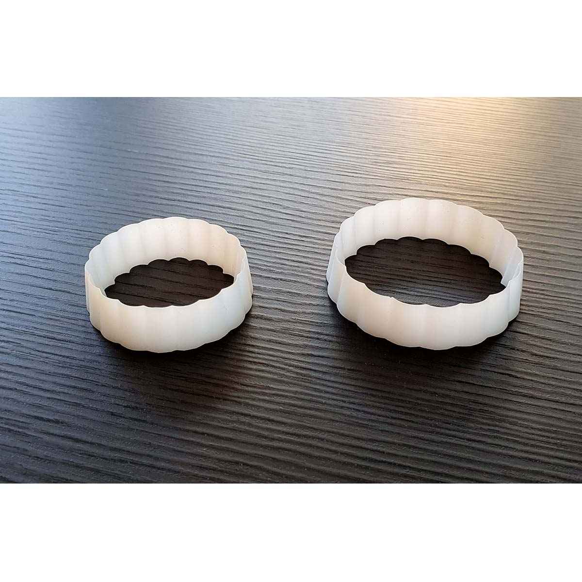 7. Scalloped Circle 2pc set