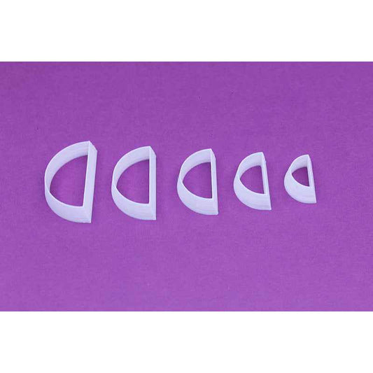 18. Half Circle Cutter 5pc set