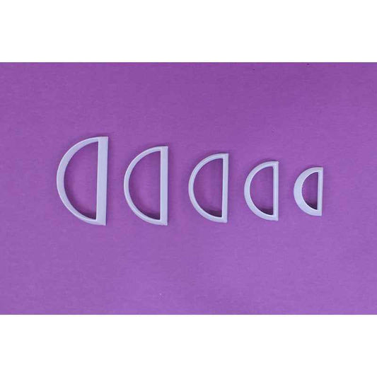 18. Half Circle Cutter 5pc set