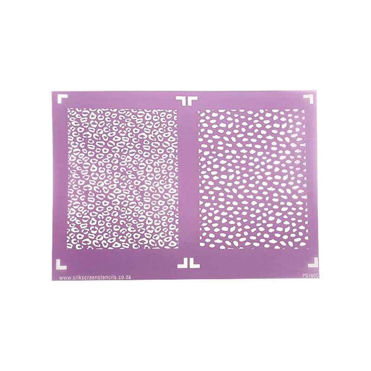 Silk Screen - Layered Cheetah - 2 Piece