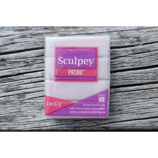Sculpey Premo - WHITE TRANSLUCENT