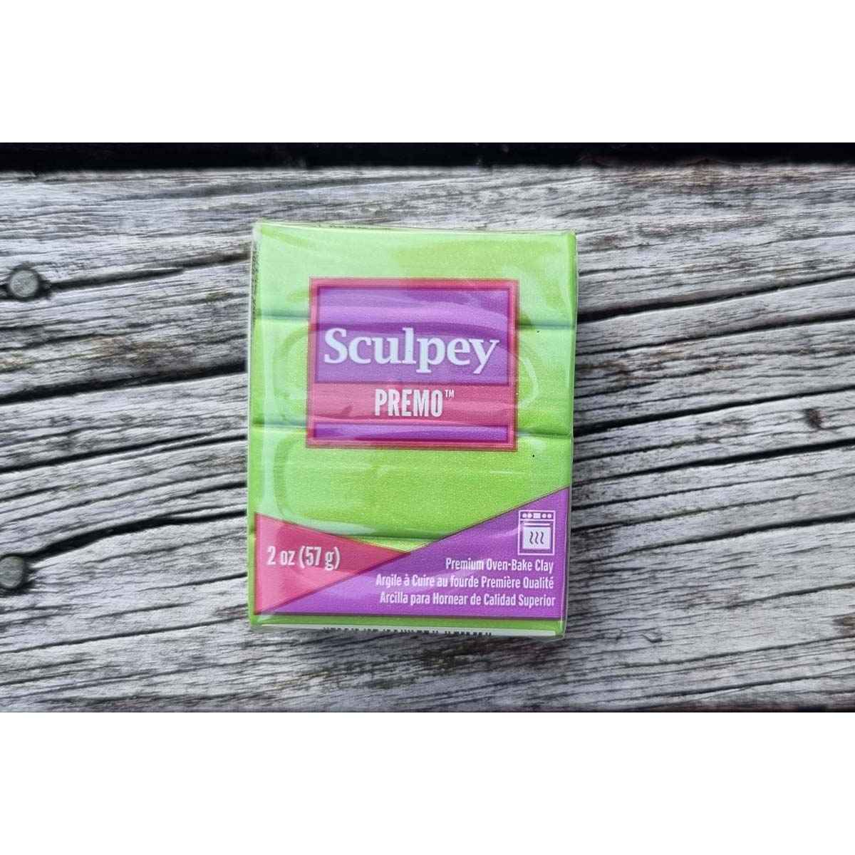 Sculpey Premo Accent- GREEN PEARL