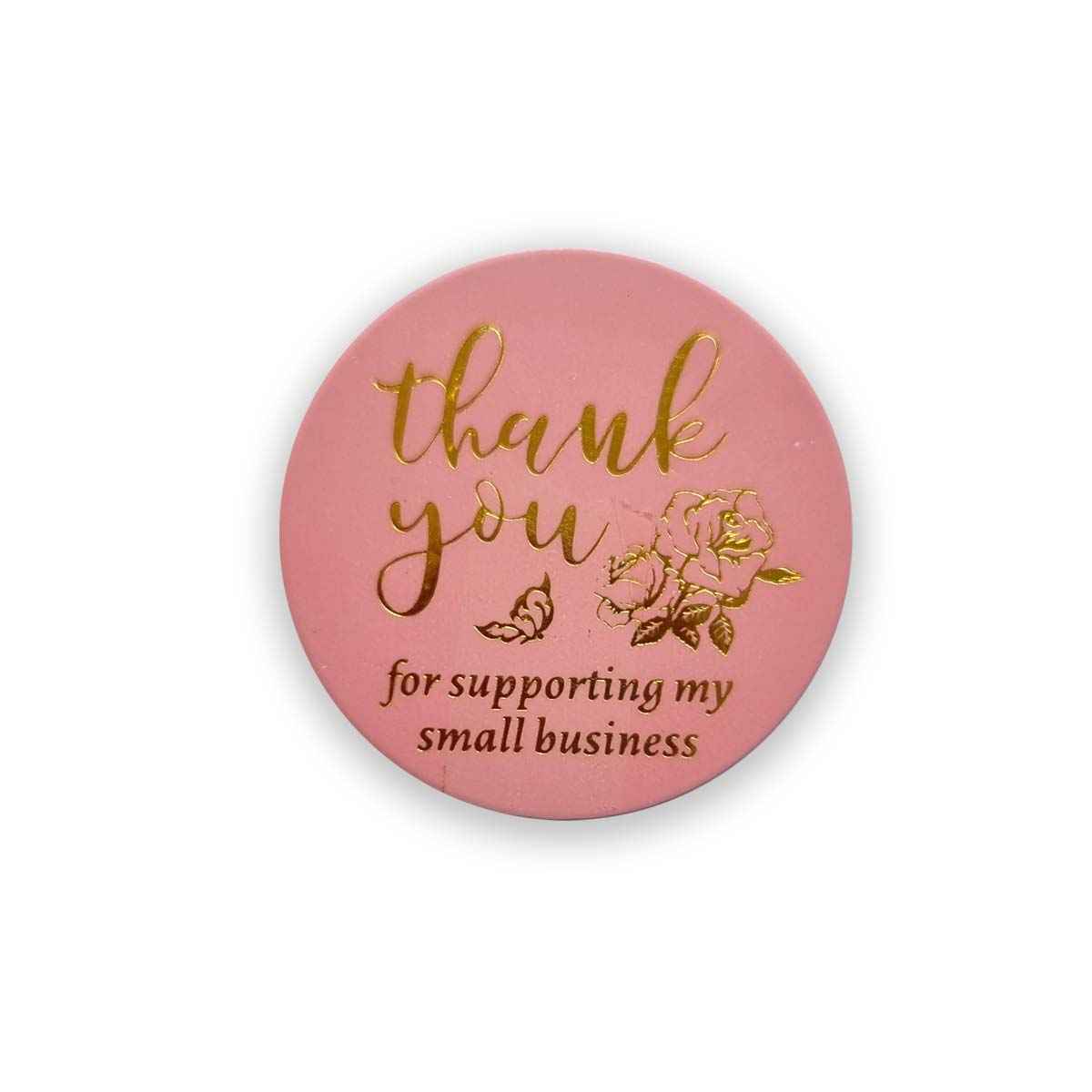 Thank you stickers - single design 50pc
