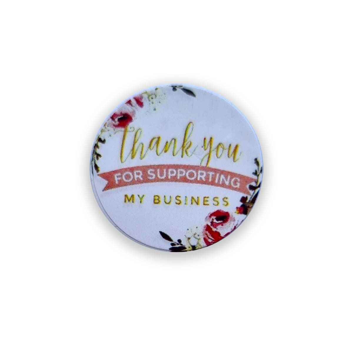 Thank you stickers - single design 50pc
