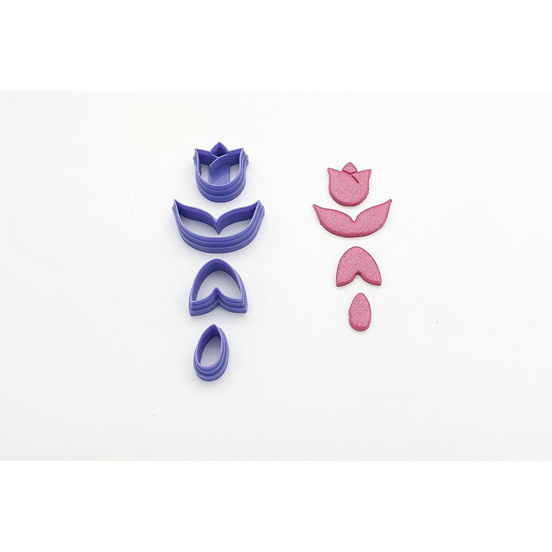 Tulip Drop Cutter - 4 pc set - Colour & Create NZ
