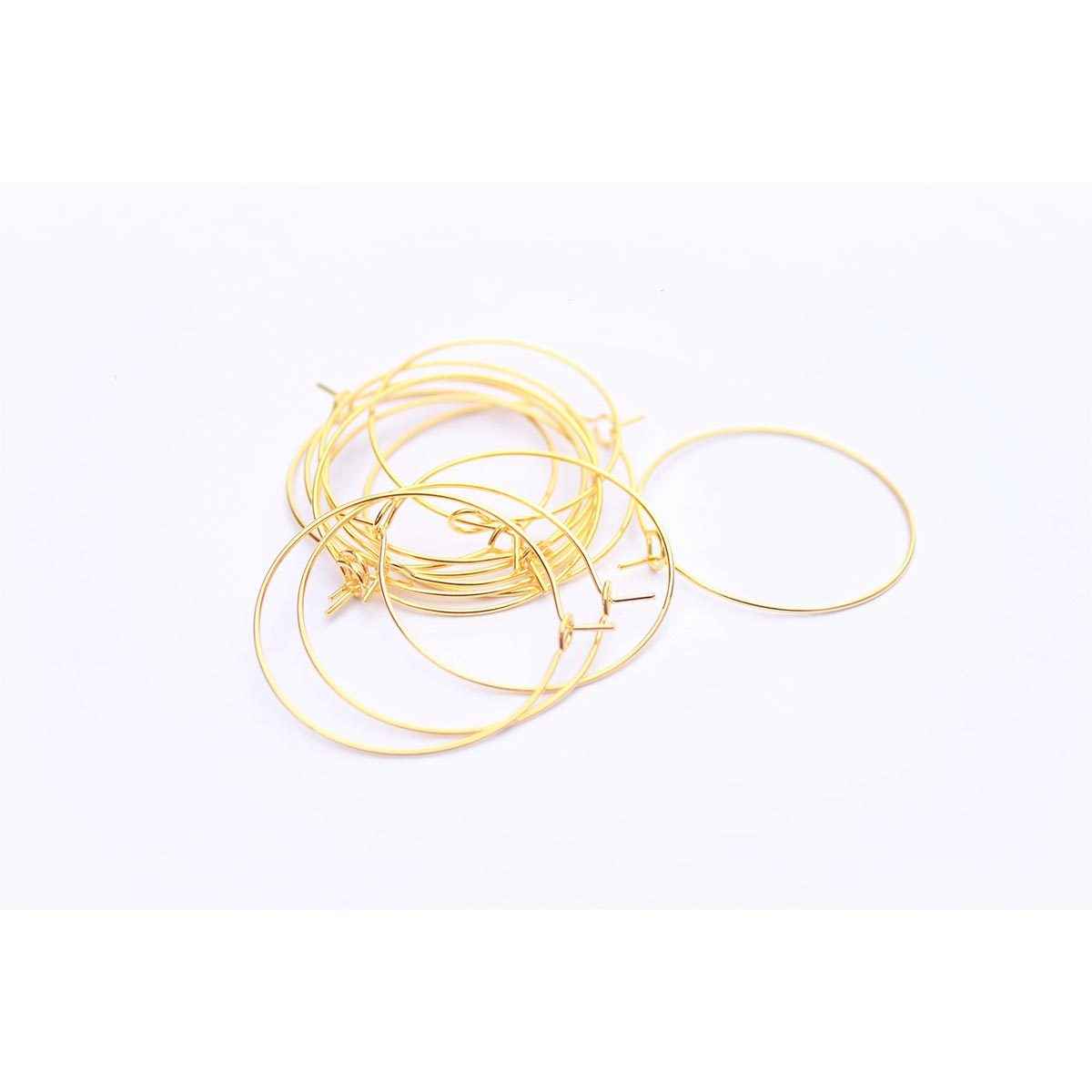 Stainless Steel 30mm Hoops - 10 & 20pc