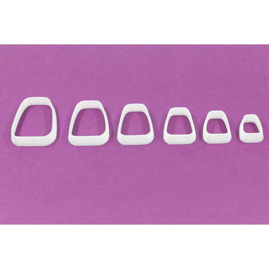 13. Offset Rectangle Cutter 6pc set