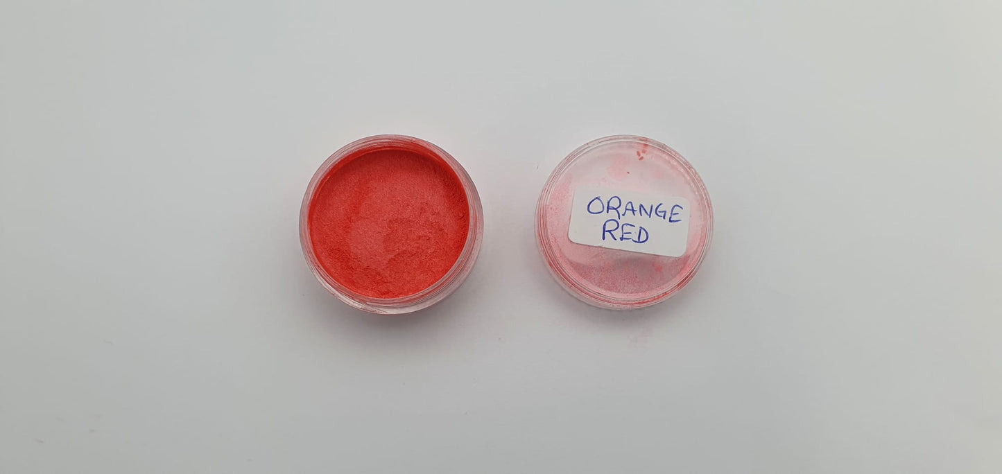 Mica Powder - Pearl Orange Red - Colour & Create NZ