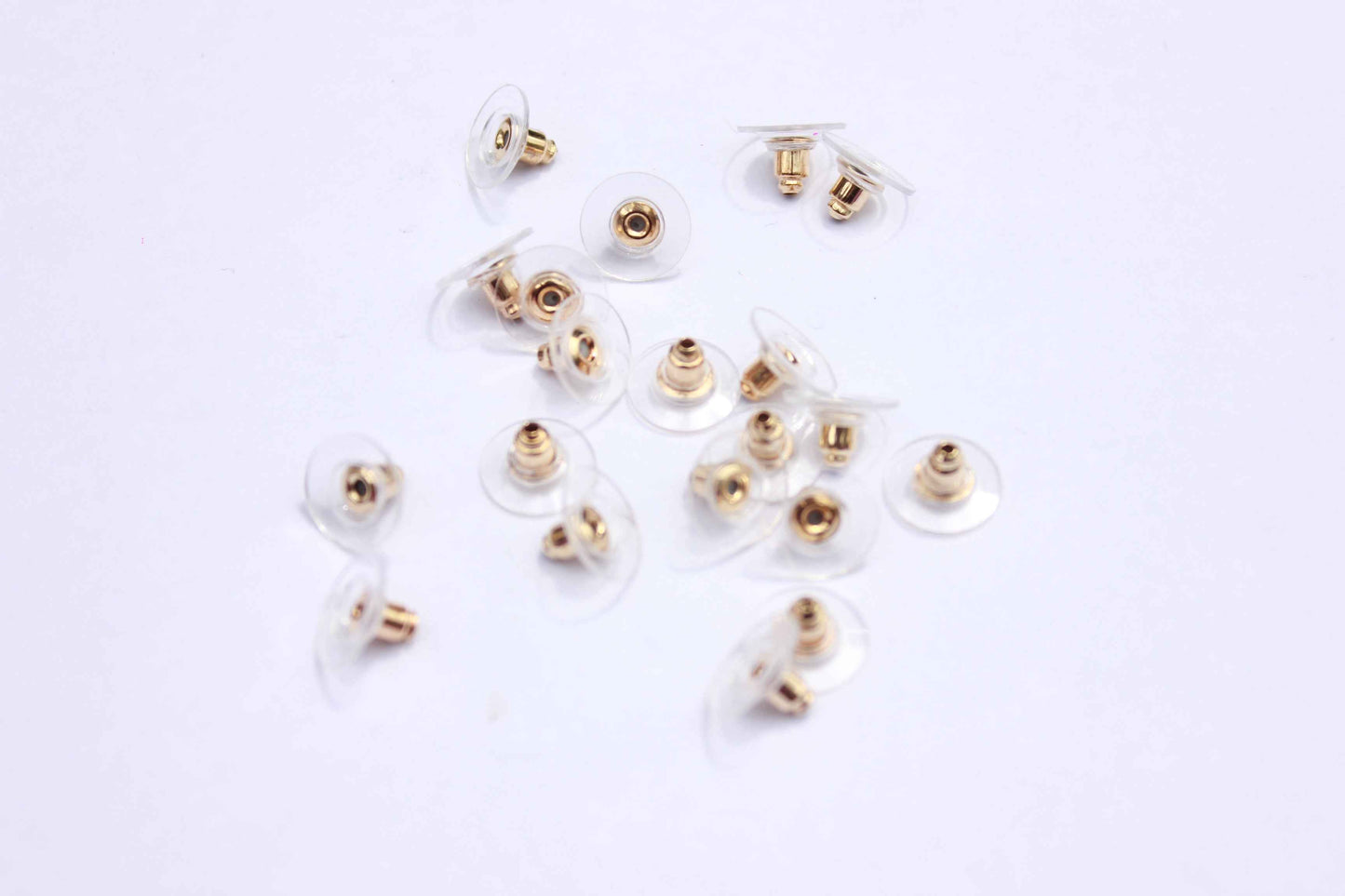 Comfort Back Earring Post - 50pcs - 5 colours