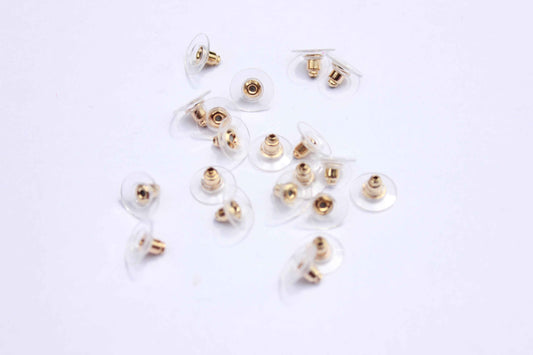 Comfort Back Earring Post - 50pcs - 5 colours