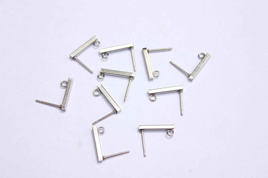 15mm Bar Stud Stainless Steel - 10 & 20pc, 2 colours