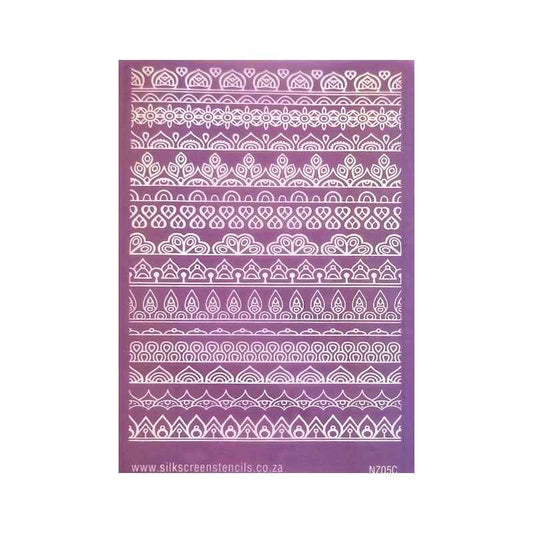 Silk Screen Stencils - Mandala Lines