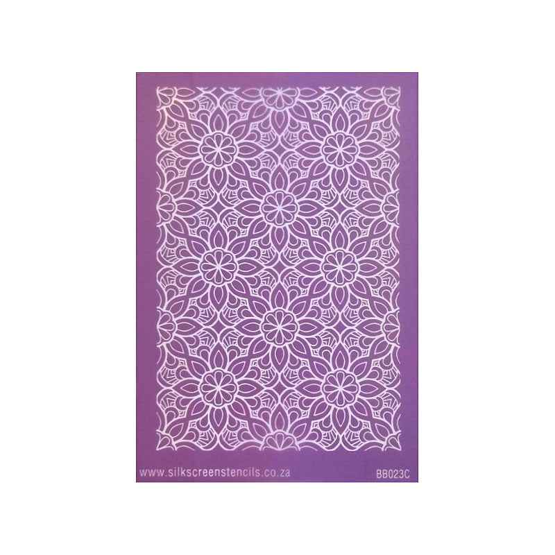 Silk Screen Stencils - Mandala Flower